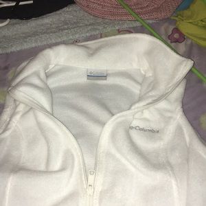 White Columbia Vest